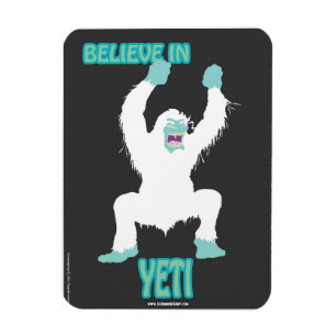 SCREAMING SOUP! Believe in Yeti Magnet