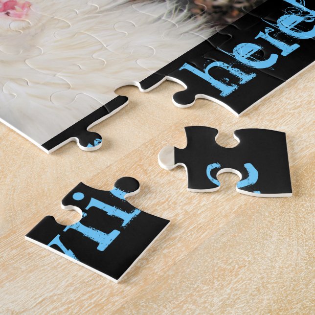 Screemo Cat Meme Jigsaw Puzzle (Side)