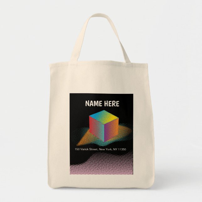 Screen Blast Tote Bag (Front)