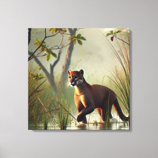 Screen Printing Canvas Print