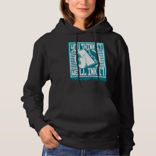 Screen Printing Squeegee Printing Obey Ink Design  Hoodie