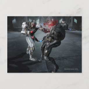 Screenshot: Cyborg vs Batman Postcard