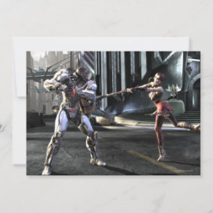 Screenshot: Cyborg vs Harley