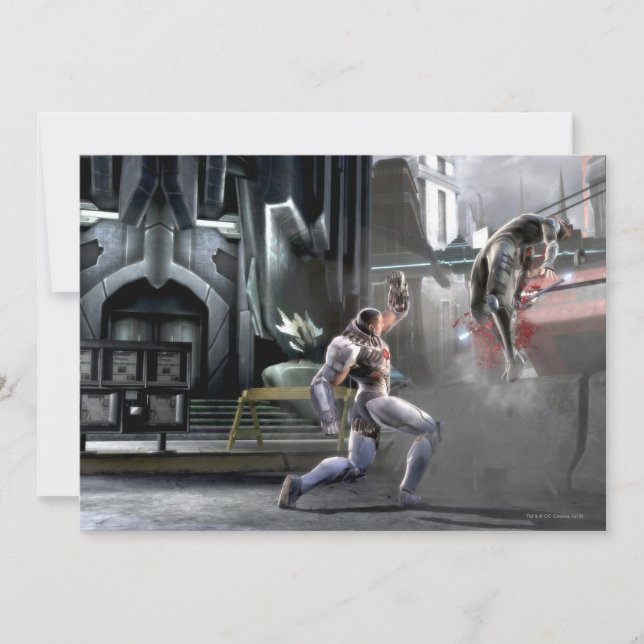 Screenshot: Cyborg vs Nightwing (Front)