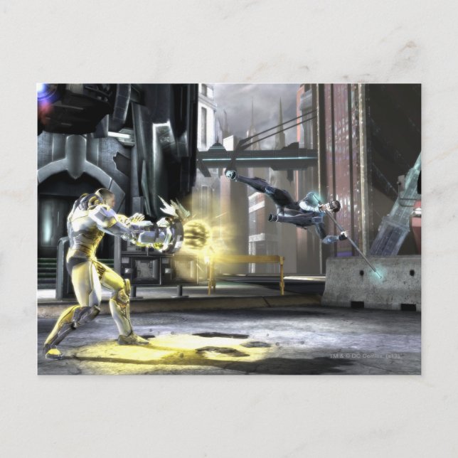 Screenshot: Cyborg vs Nightwing 2 Postcard (Front)