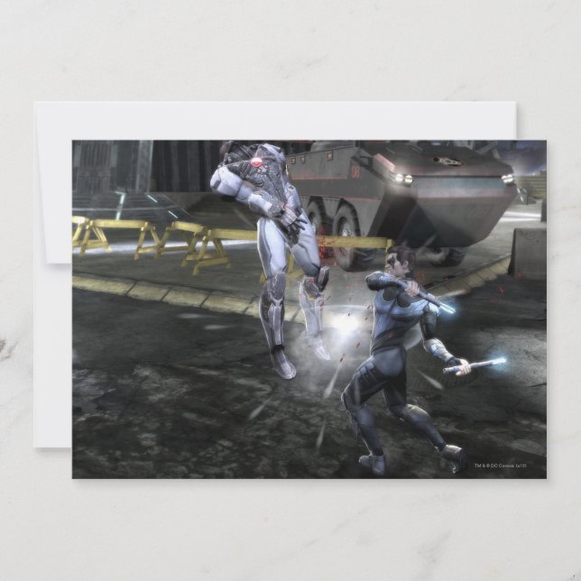 Screenshot: Cyborg vs Nightwing 3 (Front)