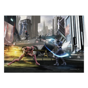 Screenshot: Flash vs Nightwing