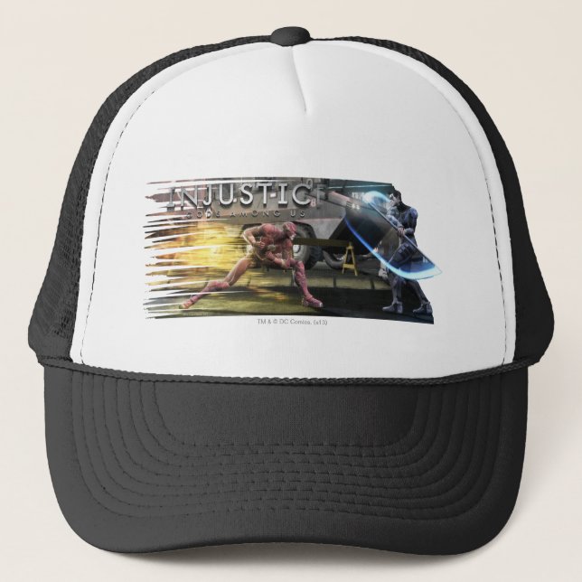 Screenshot: Flash vs Nightwing Trucker Hat (Front)