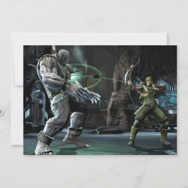 Screenshot: Grundy vs Green Arrow (Front)