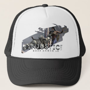 Screenshot: Grundy vs Wonder Woman Trucker Hat