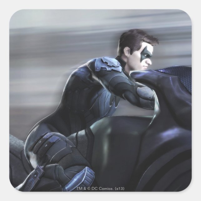 Screenshot: Nightwing 2 Square Sticker (Front)