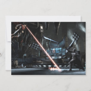 Screenshot: Superman vs Batman Invitation