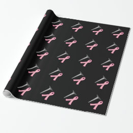 Screw Breast Cancer! Survivors Humour Wrapping Pap Wrapping Paper