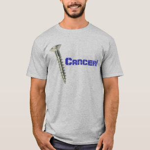 Screw Colon Cancer! (Navy Letters) T-Shirt