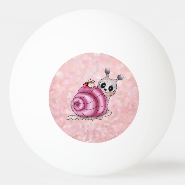 screw house pink ping pong ball (Front)