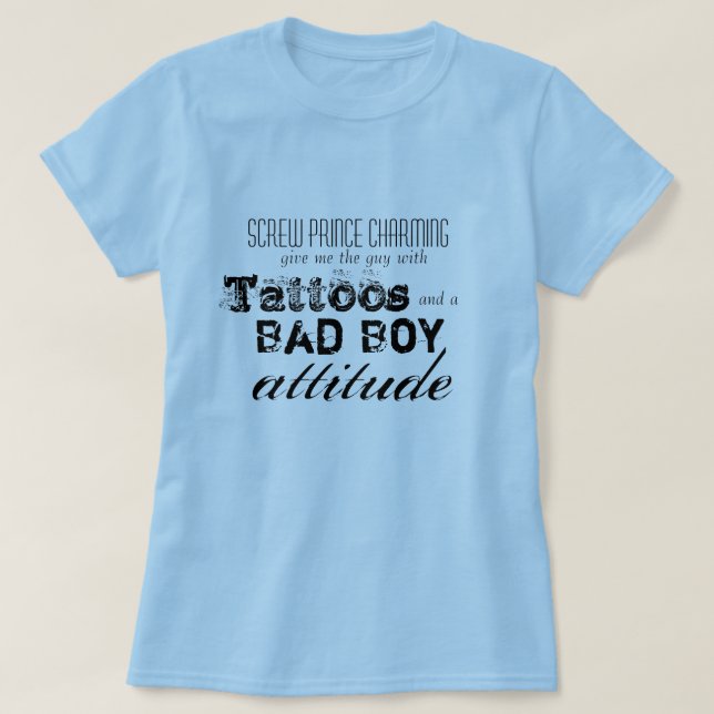 Screw Prince Charming... T-Shirt (Design Front)