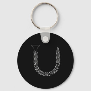 Screw Shaped U - Funny Tool Insul Key Ring