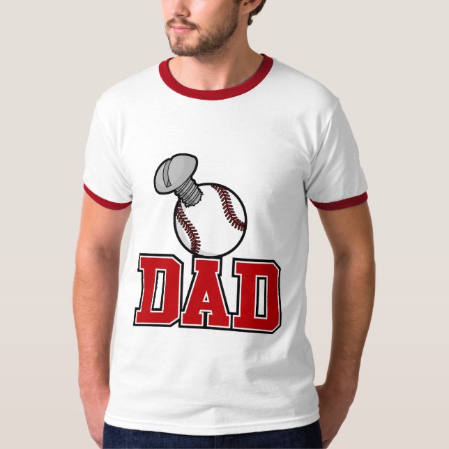 Screwball Dad T-Shirt (Front)