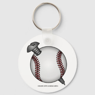 Screwball Keychain