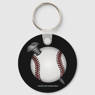 Screwball Keychain