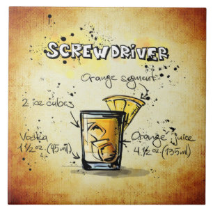 Screwdriver Cocktail Recipe Gold Bar Tile