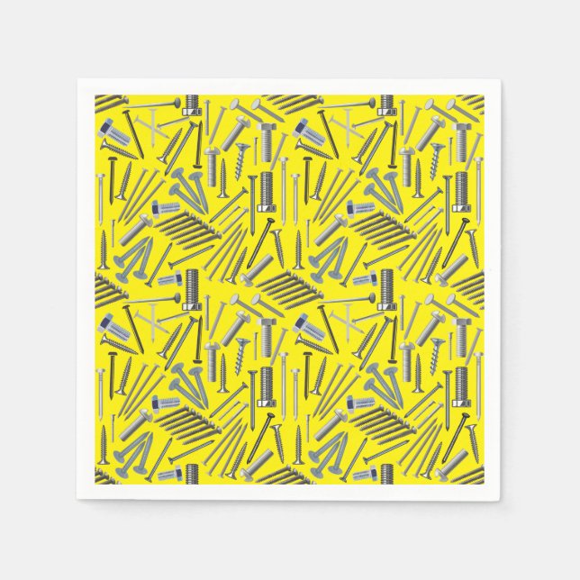 Screws and nails x4 B Yellow G Napkin (Front)