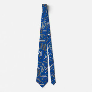 Screws and nails x4 Blue G Tie