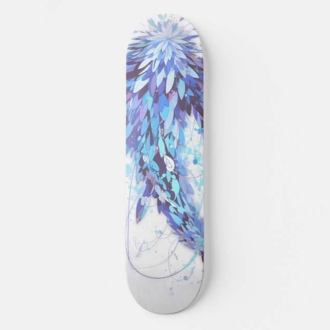 scribble design skateboard (Front)