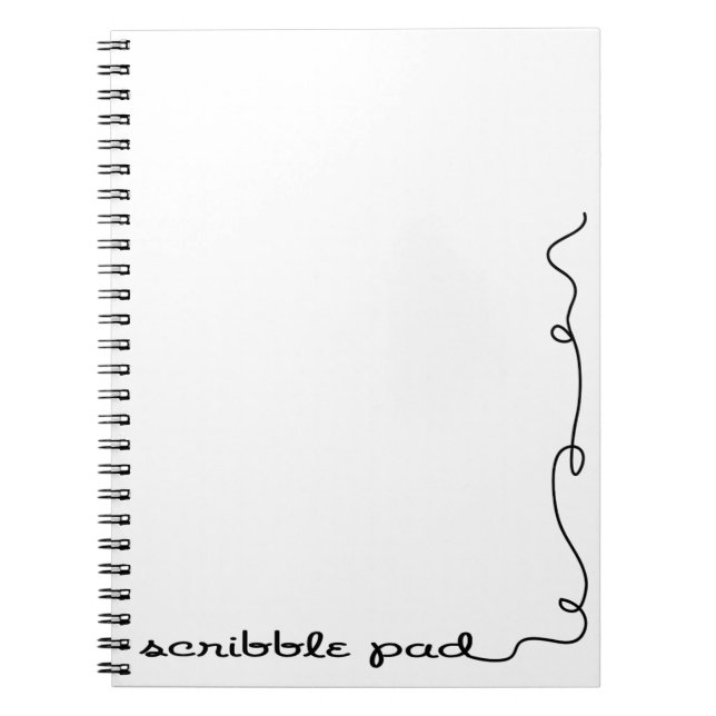 Scribble Pad Notebook (Front)