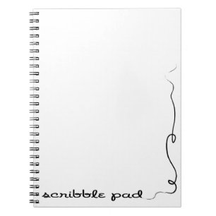 Scribble Pad Spiral Notebook