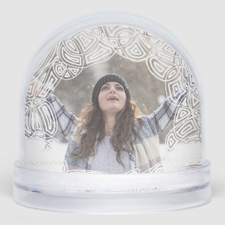 Scribble Wreath Snowglobe