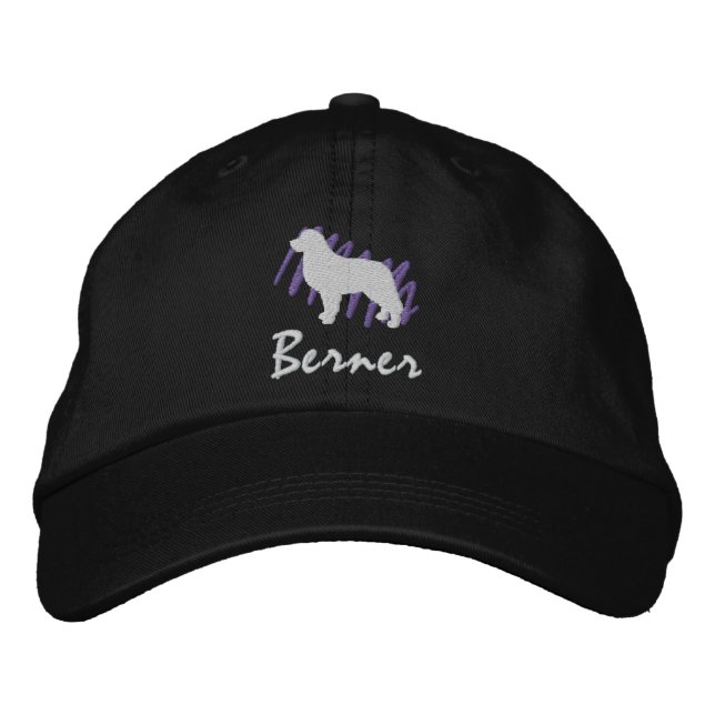 Scribbled Berner Embroidered Hat (Front)