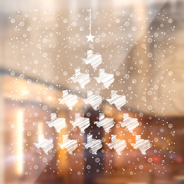 Scribbled Texas Christmas Tree (Sheet 2)