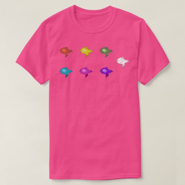Scribblegami Frog Colour Pack T-Shirt (Design Front)