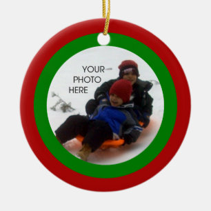 Scribbleprint Christmas Ceramic Tree Decoration