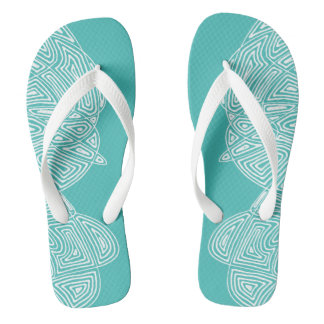 Scribbleprint Waves Jandals
