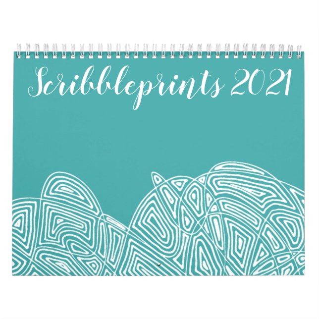 Scribbleprints Calendar (With Christian Designs) (Cover)