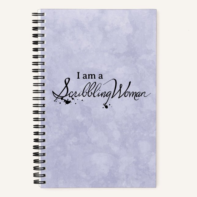 Scribbling Woman Notebook (Front)