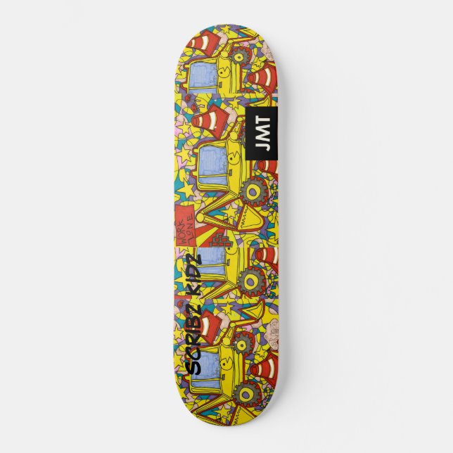 SCRIBZ KIDZ SKATEBOARDS  / JMT (Front)