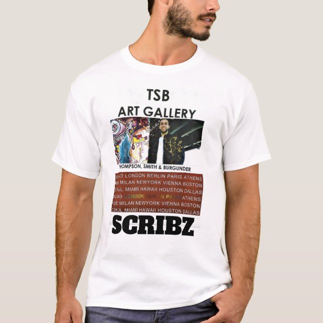 SCRIBZ  TSB ARTT-Shirt T-Shirt (Front)