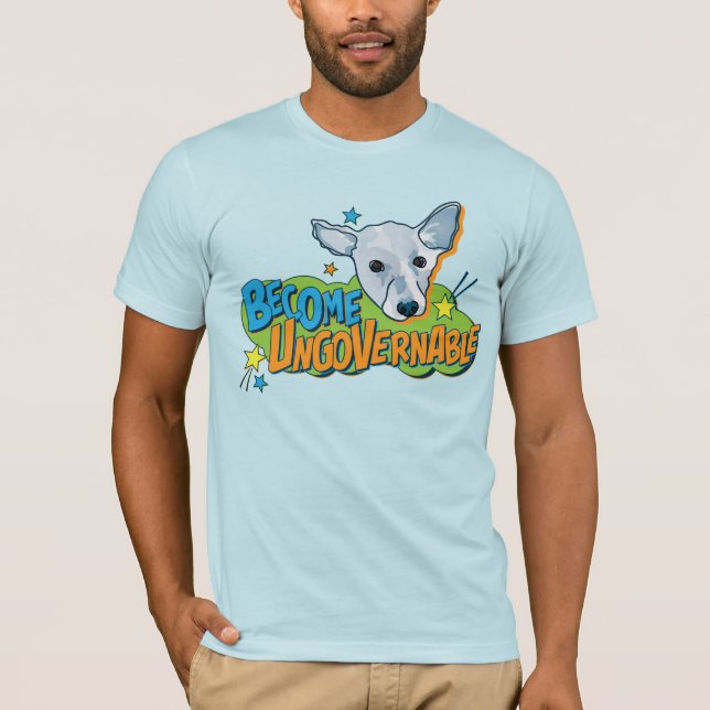 Scrim Unisex T-shirt Blue (Front)