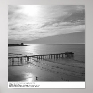Scripps Pier, 1966 Poster