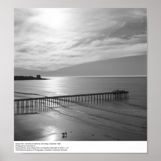 Scripps Pier, 1966 Poster (Front)
