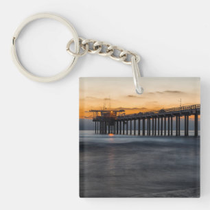 Scripps Pier Key Ring