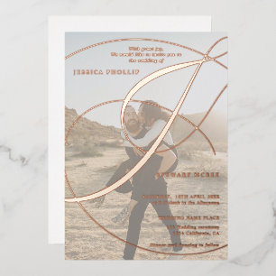 Script ampersand photo calligraphy wedding