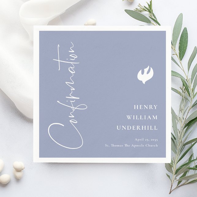 Script Boys Confirmation  Napkin (Creator Uploaded)