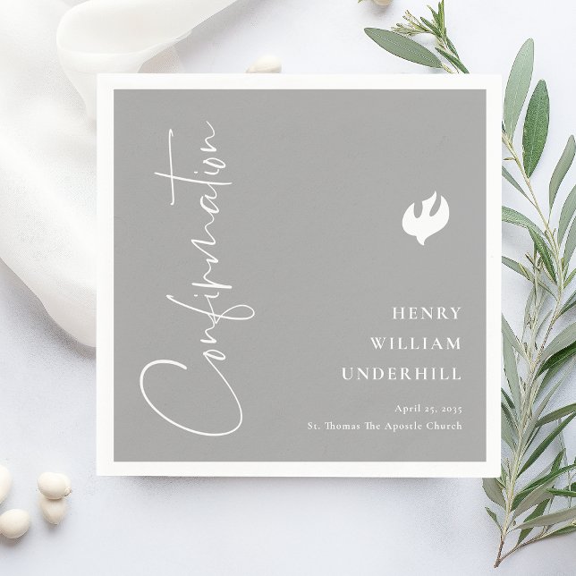 Script Boys Confirmation  Napkin (Creator Uploaded)