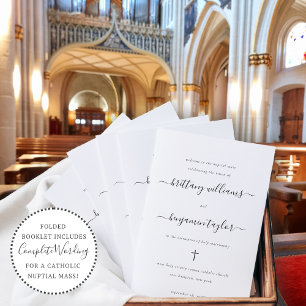 Script Catholic Wedding Ceremony with Mass Program