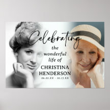 Script Celebration of Life Before & After Photo