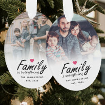 Script Family is Everything Modern Custom 2 Photo